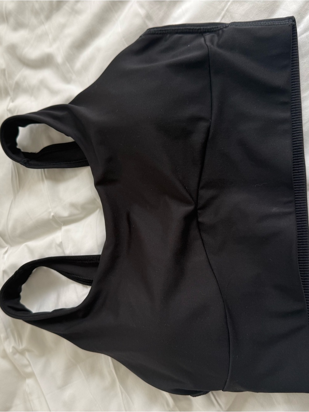 Gymshark Longline Black Sports Bra